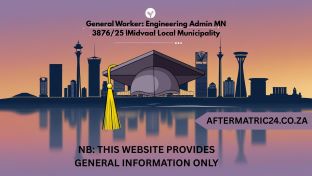 General Worker: Engineering Admin MN 3876/25 |Midvaal Local Municipality