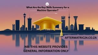 What Are the Key Skills Summary for a Machine Operator?