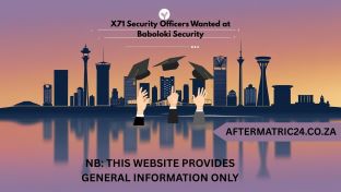 X71 Security Officers Wanted at Baboloki Security