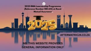 2025 RMA Learnership Programme (Reference Number RM-615) at Rand Mutual Assurance