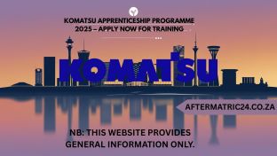 KOMATSU APPRENTICESHIP PROGRAMME 2025 – APPLY NOW FOR TRAINING