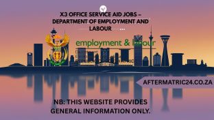 X3 SENIOR ADMIN CLERK STORES POSITIONS – DEPARTMENT OF EMPLOYMENT AND LABOUR