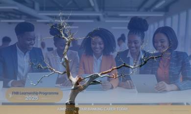FNB Learnership Programme 2025 offers unemployed South African youth aged 18–34 a 12-month paid training opportunity in finance, admin, and customer service, with positions available nationwide and in Polokwane