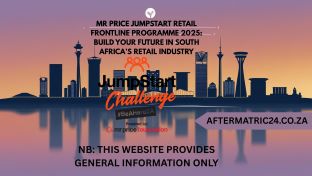 MR PRICE JUMPSTART RETAIL FRONTLINE PROGRAMME 2025: BUILD YOUR FUTURE IN SOUTH AFRICA’S RETAIL INDUSTRY