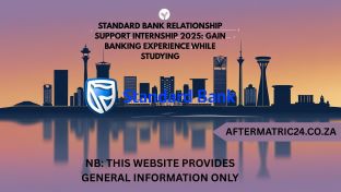 STANDARD BANK RELATIONSHIP SUPPORT INTERNSHIP 2025: GAIN BANKING EXPERIENCE WHILE STUDYING