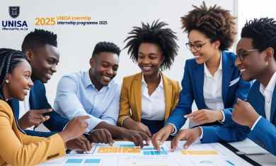 UNISA Internship Programme 2025 now open for South African graduates under 35 with no work experience — apply online before 10 August to gain paid 12-month experience in media, marketing, communication, and events at Pretoria campus.