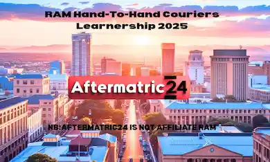 "Ram Hand-to-Hand Couriers Learnership 2025 – logistics and courier training opportunity in South Africa for unemployed youth, offering practical work experience, skills development, and potential job placement."
