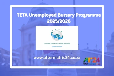 "TETA Unemployed Bursary Programme 2025-2026 – Funding opportunity for unemployed South Africans to study transport-related courses."