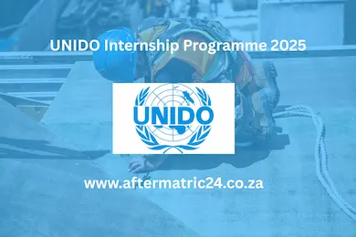 UNIDO Internship Programme logo, offering young professionals a chance to gain hands-on experience in industrial development through a structured and impactful internship opportunity.