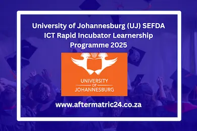 “Aerial view of University of Johannesburg, home of the SEFDA ICT Rapid Incubator Learnership Programme 2025.”