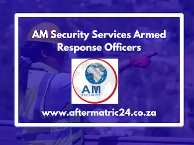 AM Security Services hiring an Armed Response Officer in Strand, Cape Town. Full-time position requirements include PSIRA Grade C and firearm competency.