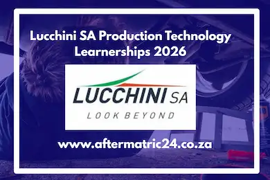 Lucchini SA Production Technology Learnerships 2026 1
