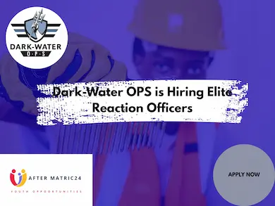 Dark Water OPS is Hiring Elite Reaction Officers 1