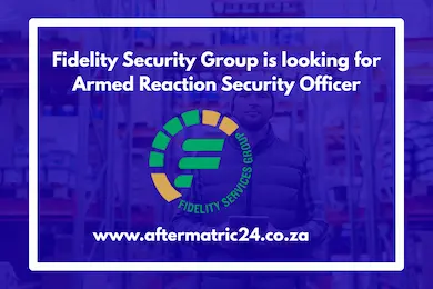 Fidelity Security Group is looking for Armed Reaction Security Officer