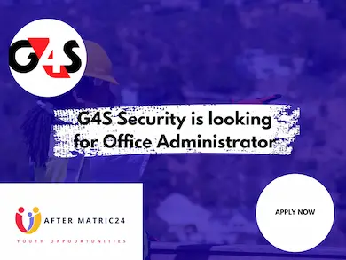 G4S Security is looking for Office Administrator