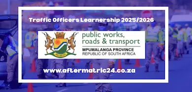 Young South African trainees in uniform attending the Mpumalanga Traffic Officers Diploma Learnership 2025/2026 at the Mpumalanga Traffic Training College, preparing for careers in road safety and law enforcement.