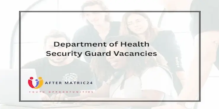Department of Health Security Guard Vacancies