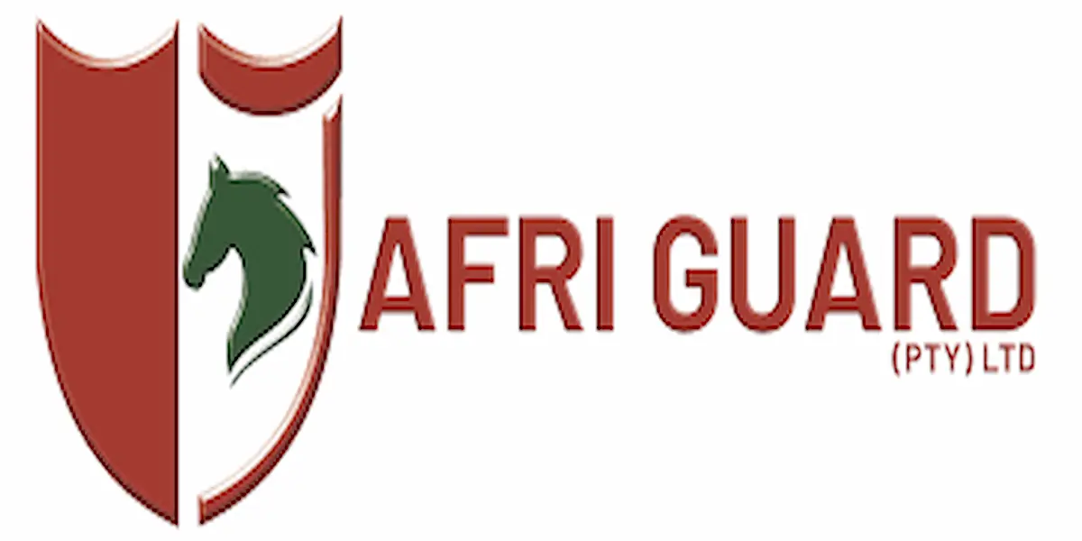 Online application form for Afri Guard Security showing fields for personal details and CV upload