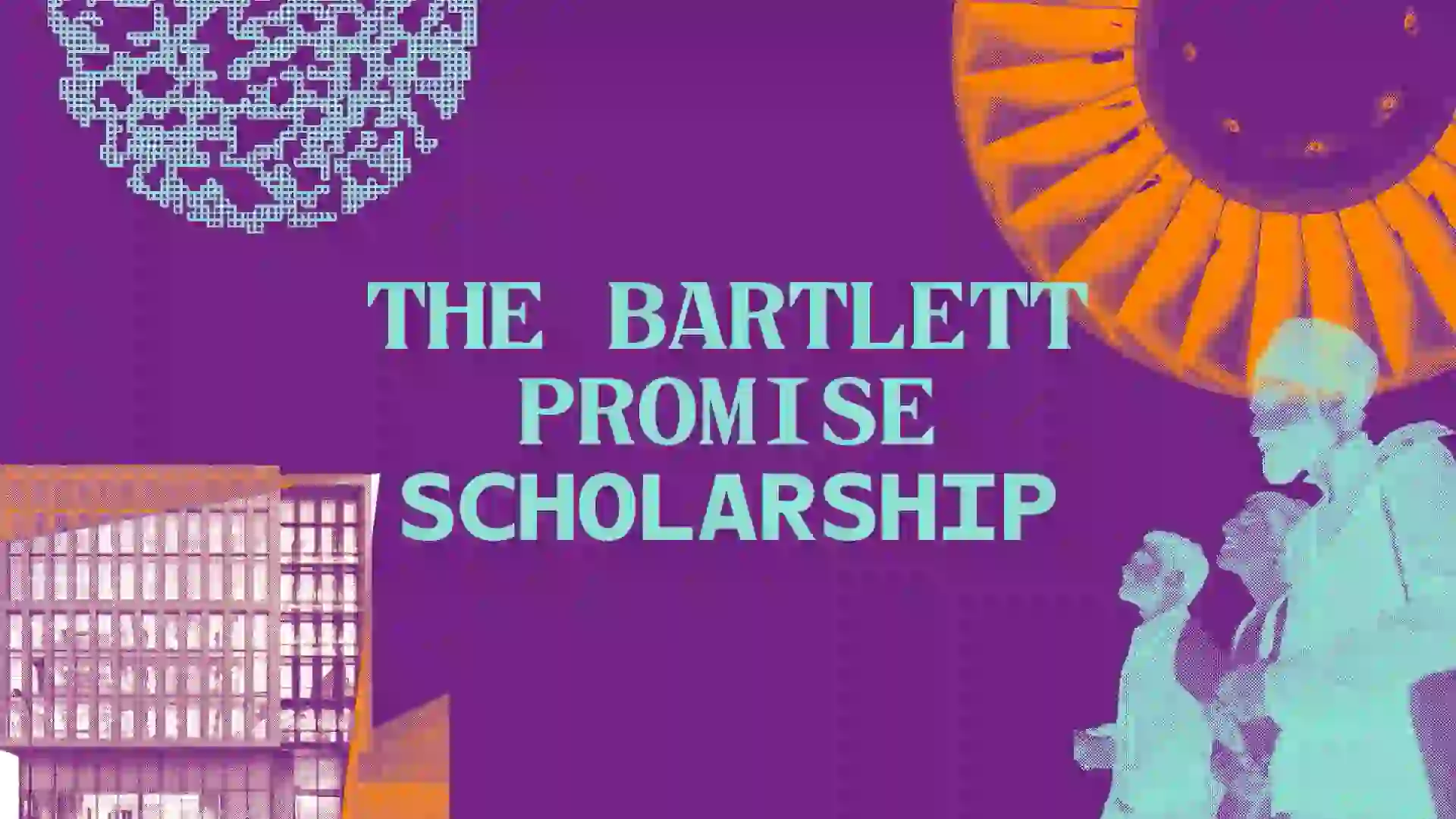 University student studying architecture as part of Bartlett Promise Scholarship program