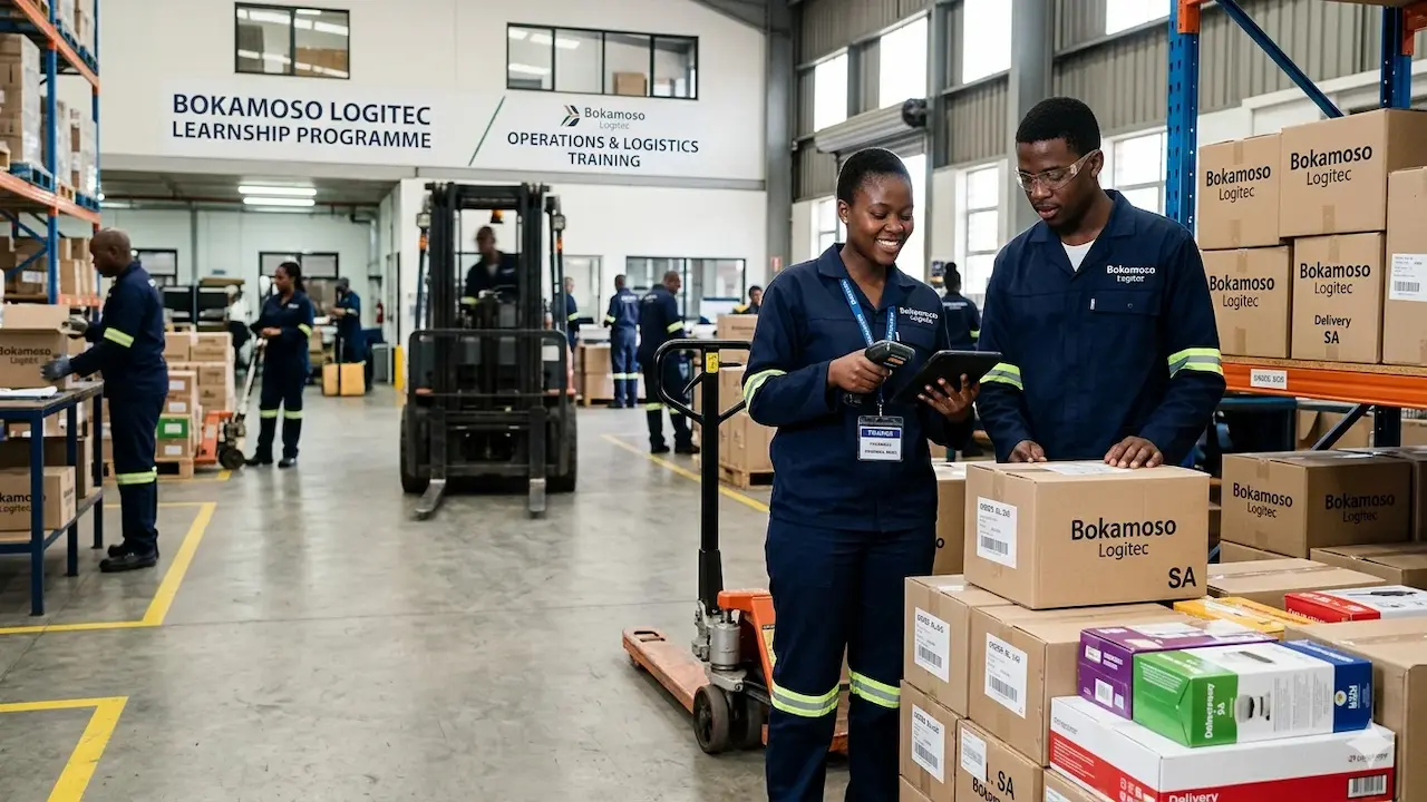 Bokamoso Logitec Learnership 2026 Entry Level Logistics Tech Intake 1