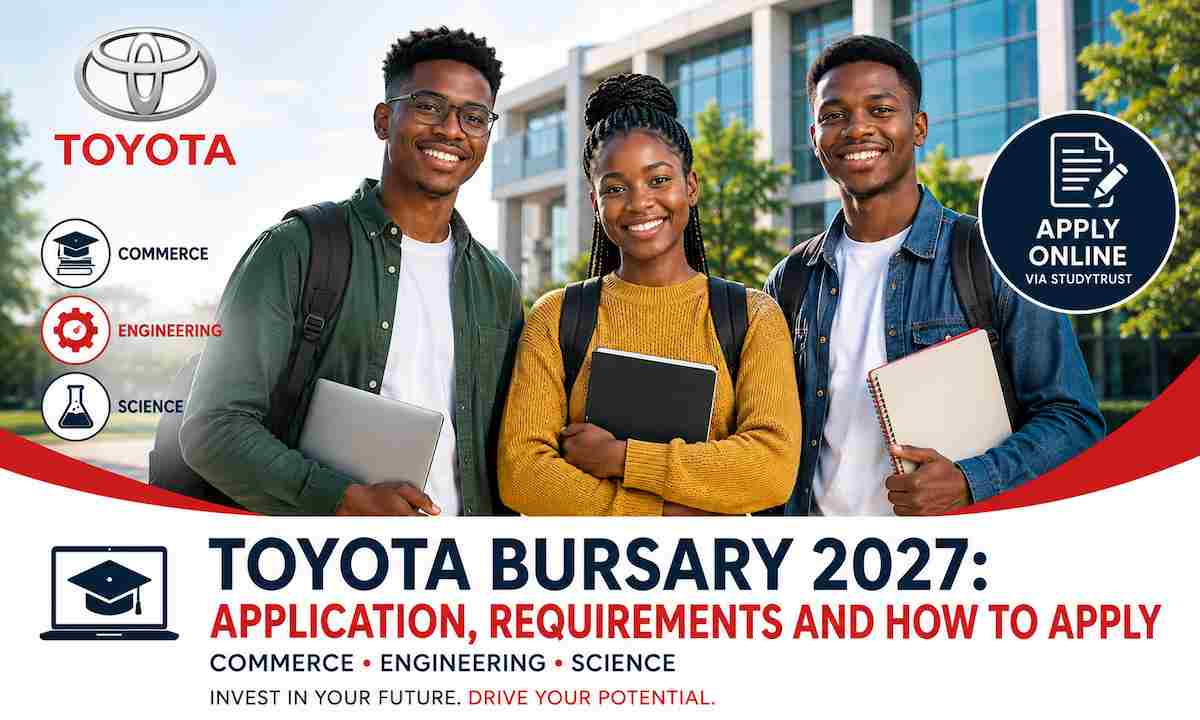 Toyota Bursary 2027 Application Requirements Fields and How to Apply