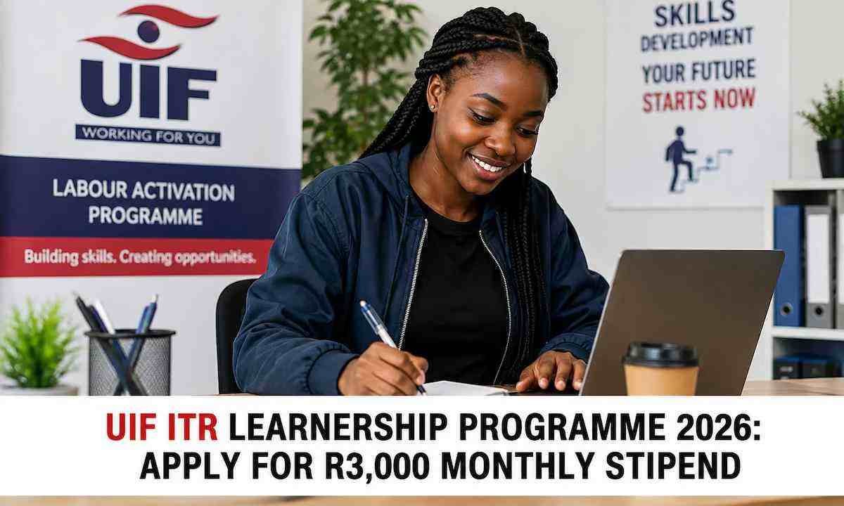 UIF ITR Learnership Programme 2026 Apply for R3000 Monthly Stipend 1